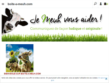 Tablet Screenshot of boite-a-meuh.com